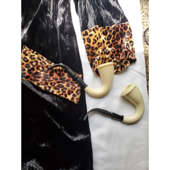 Pimp Daddy Cheetah Print Halloween Costume Adult Large - Picture 4 of 4